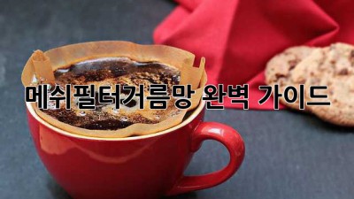메쉬필터거름망 완벽 가이드